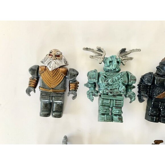 Mega Bloks AM04533 AM0531 AM0529 Box Replacement & Krystal Wars Figures Lot - Picture 2 of 16